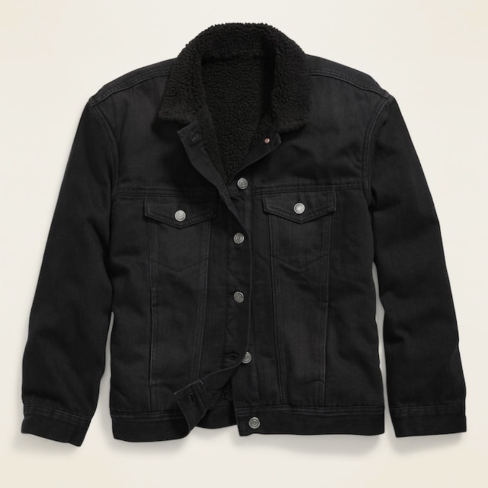 Black Jean Jacket for Women